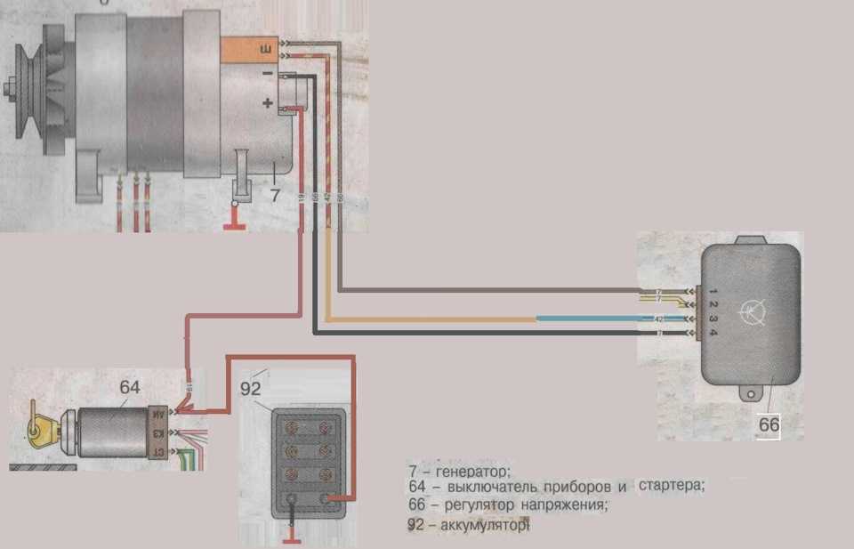 Схема электрооборудования для урала-5557-40 (каталог запчастей)
