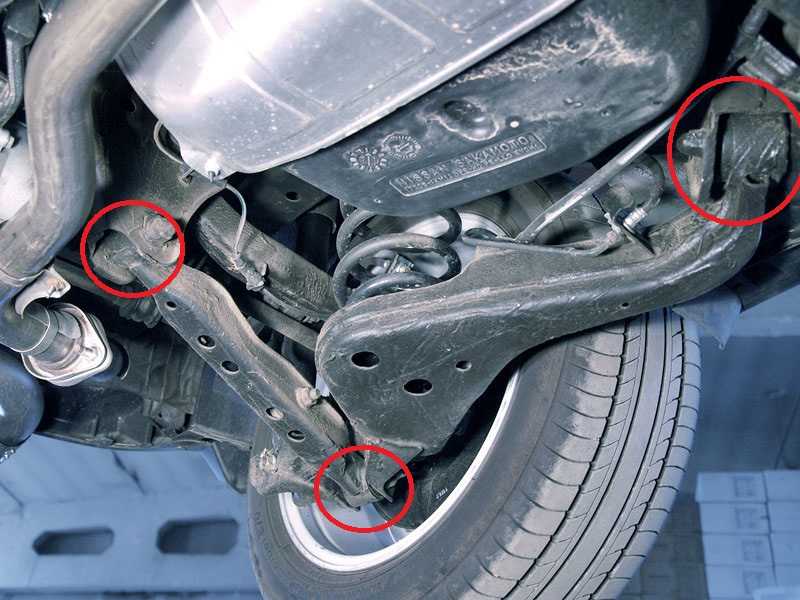 Задняя подвеска nissan qashqai 1 (j10)